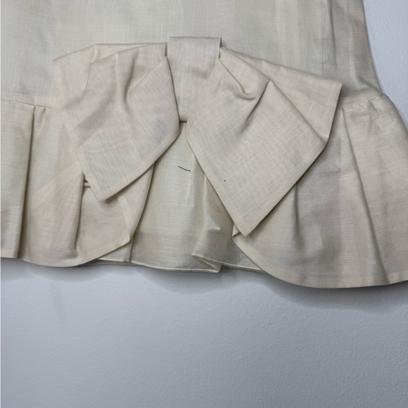 Red Valentino Linen Skirt – Size 40 (US 4/6) - Picture 4 of 16